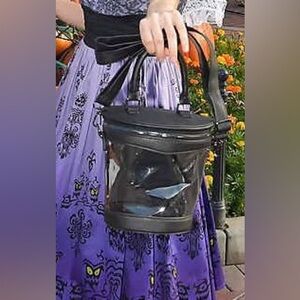 🖤 2018 Hatbox Ghost Haunted Mansion Disney Parks Loungefly Satchel👻